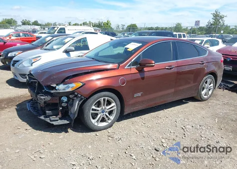 2016 Ford Fusion Energi Titanium from USA, damaged, VIN 3FA6P0SU0GR402333